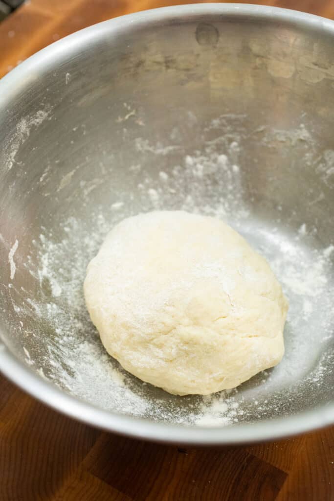 Sopapilla Dough in a bowl.