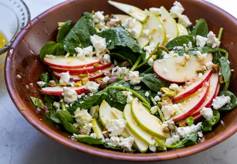 Ultimate Fall Salad with Kale and Fruit