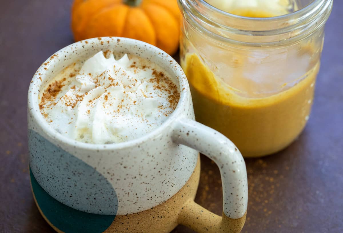 Homemade Pumpkin Spice Latte concentrate