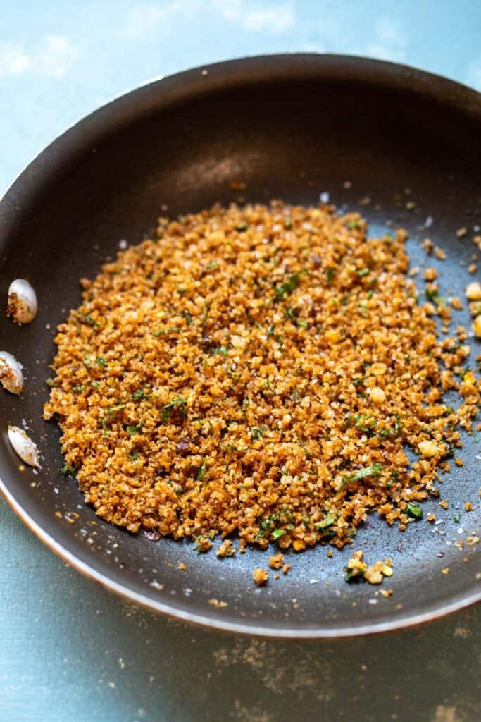 Crispy Bread Crumbs for toppings.