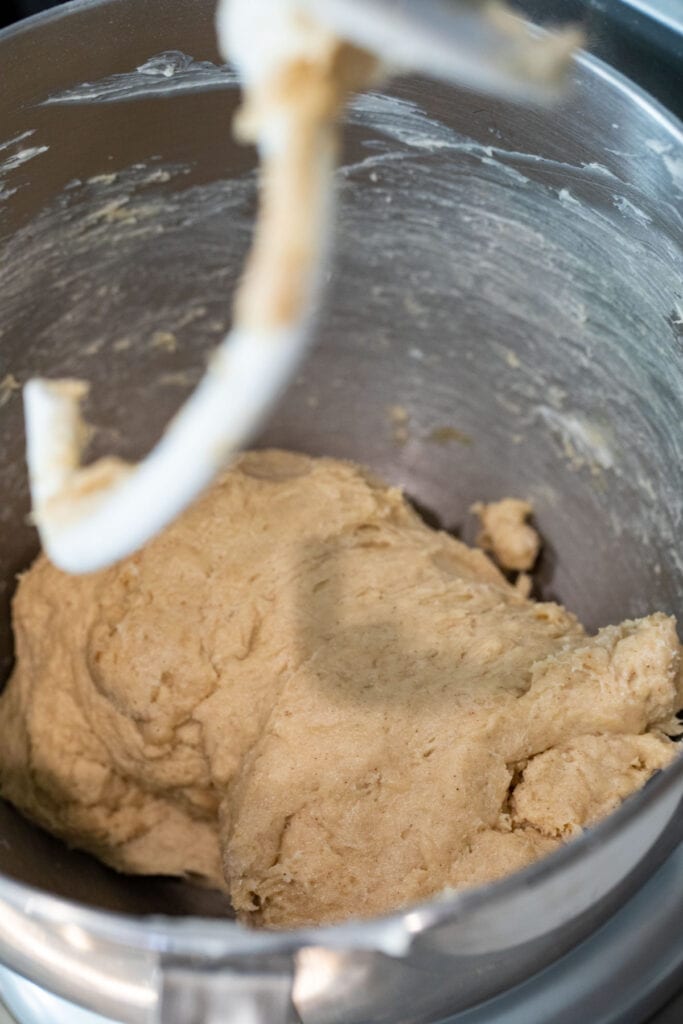 Dough for cinnamon rolls