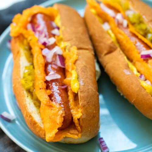 Cheese Blanket Hot Dogs